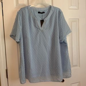 Light Blue Top NWT